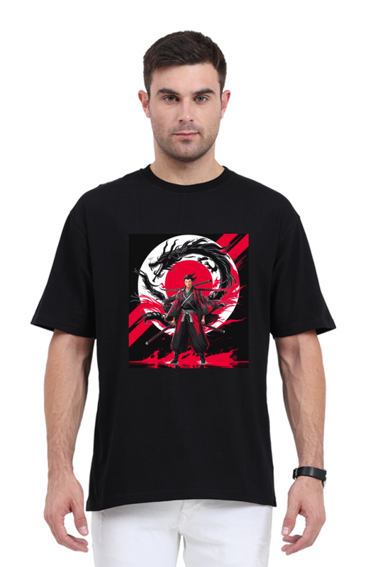 Anime Warrior Graphic Tee